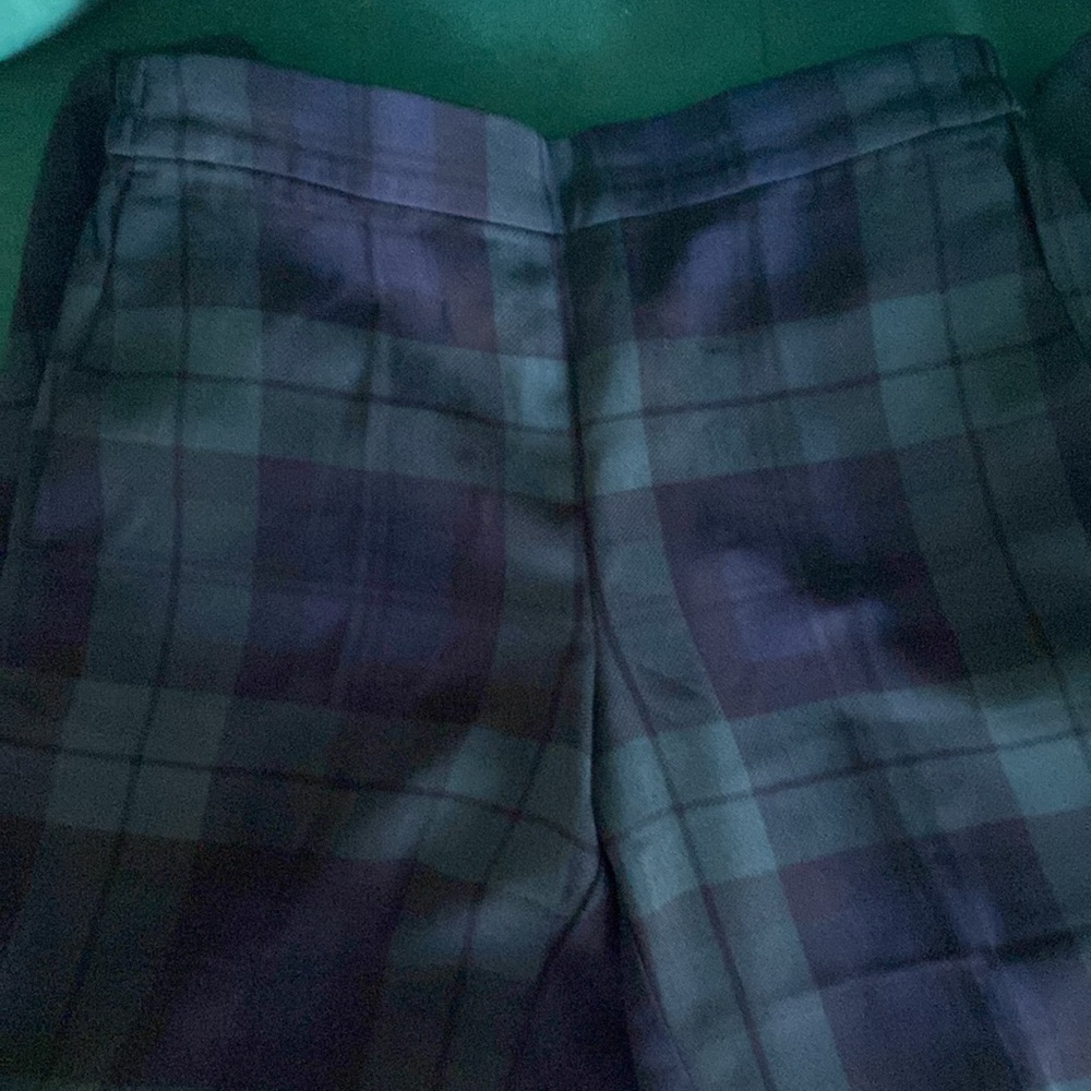 J. Crew Jamie Pant Black-watch Plaid 6T - Picture 4 of 4